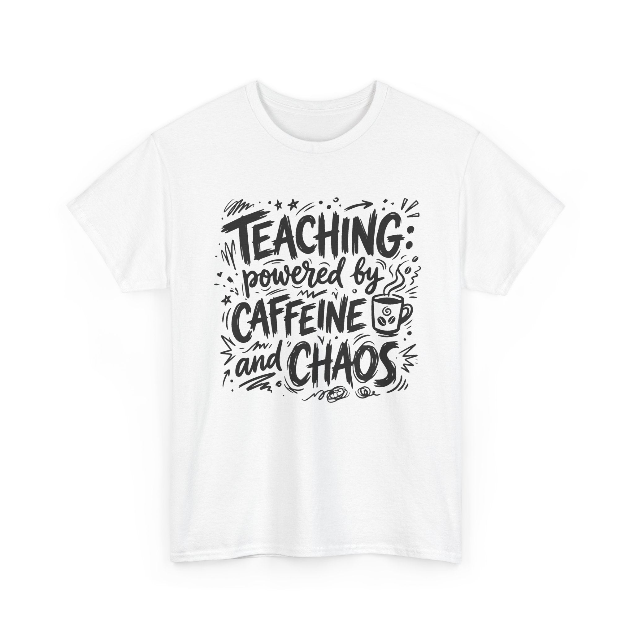 Powered By Caffeine And Chaos Tee