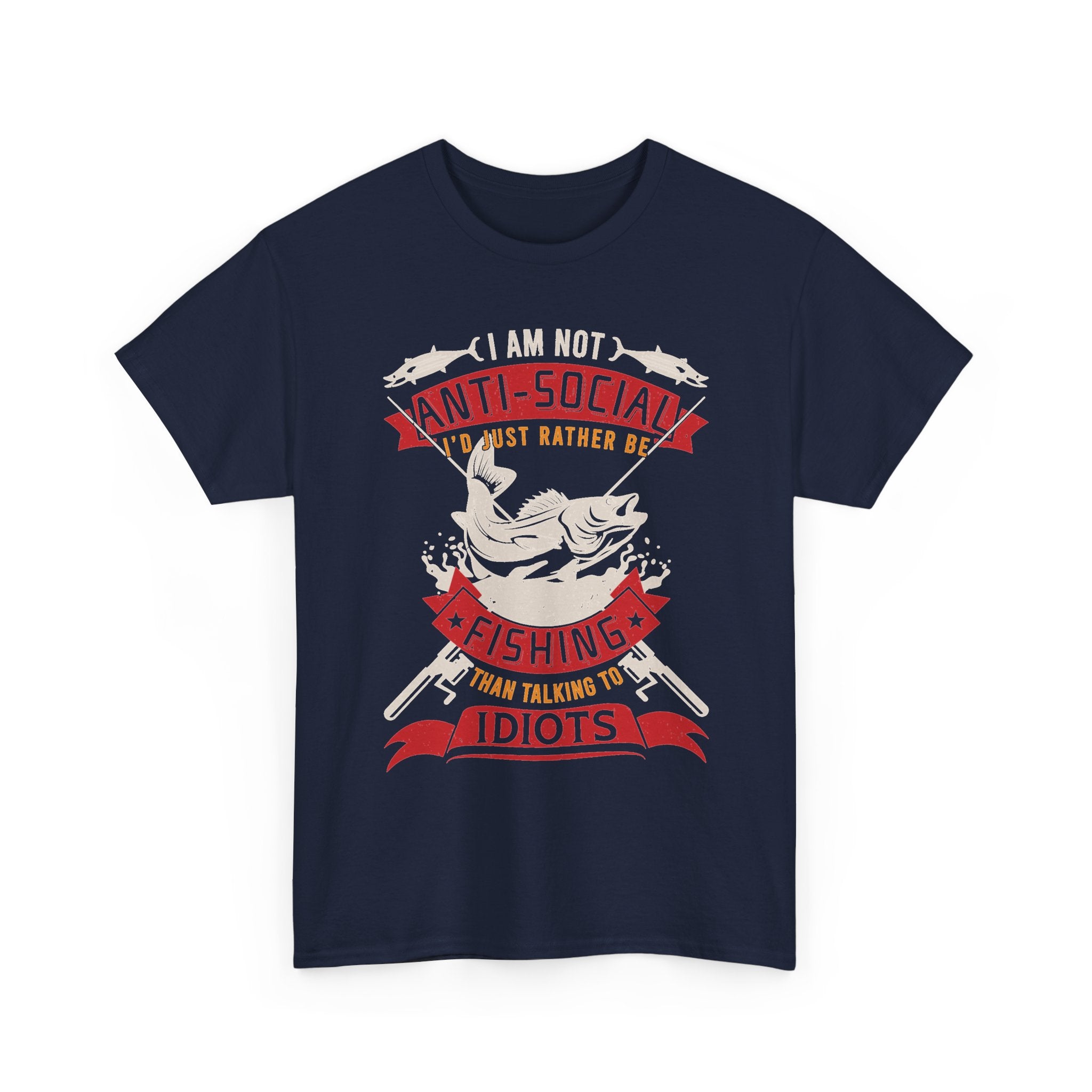 Rather Be Fishing Than Talking to Idiots Tee