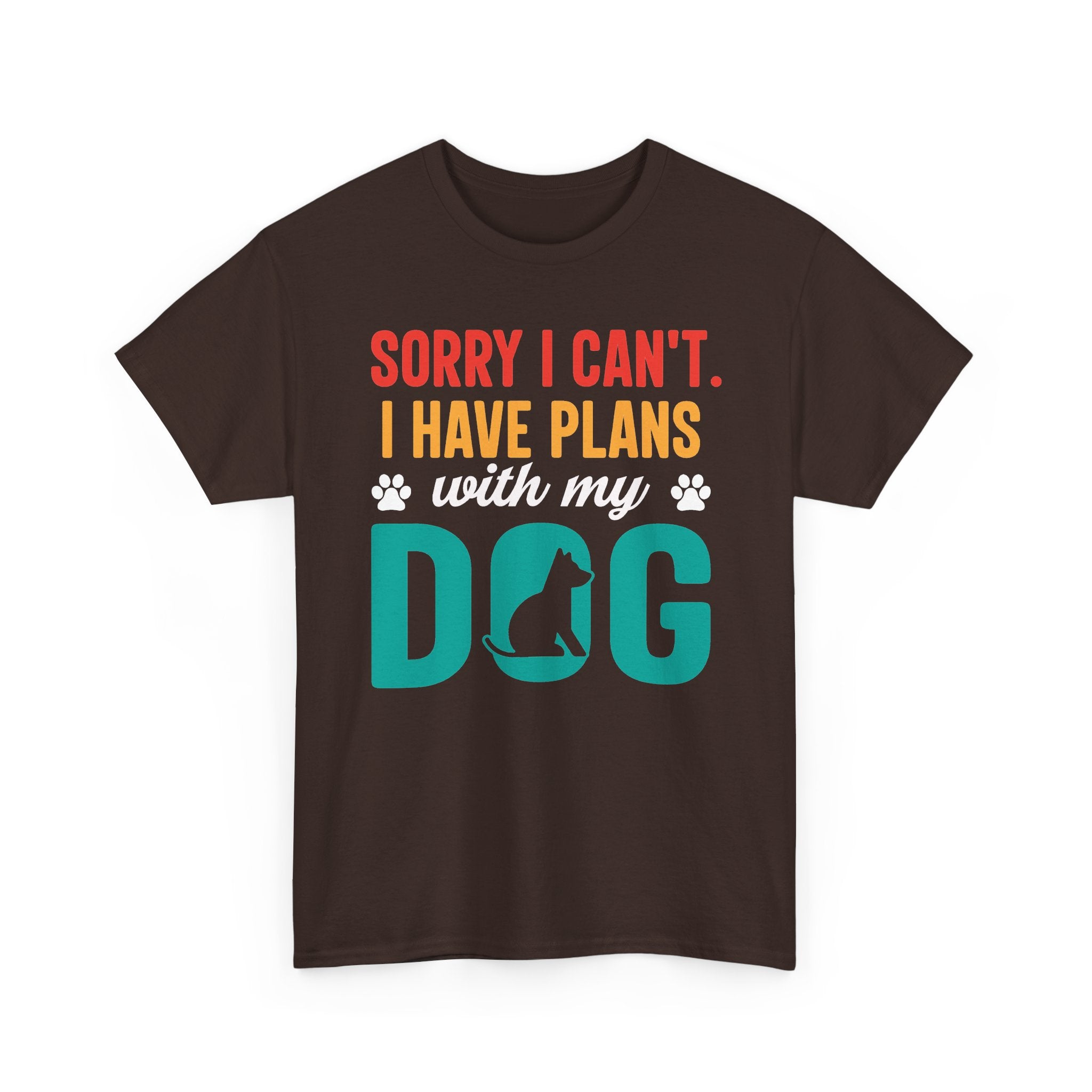 Plans With My Dog Tee
