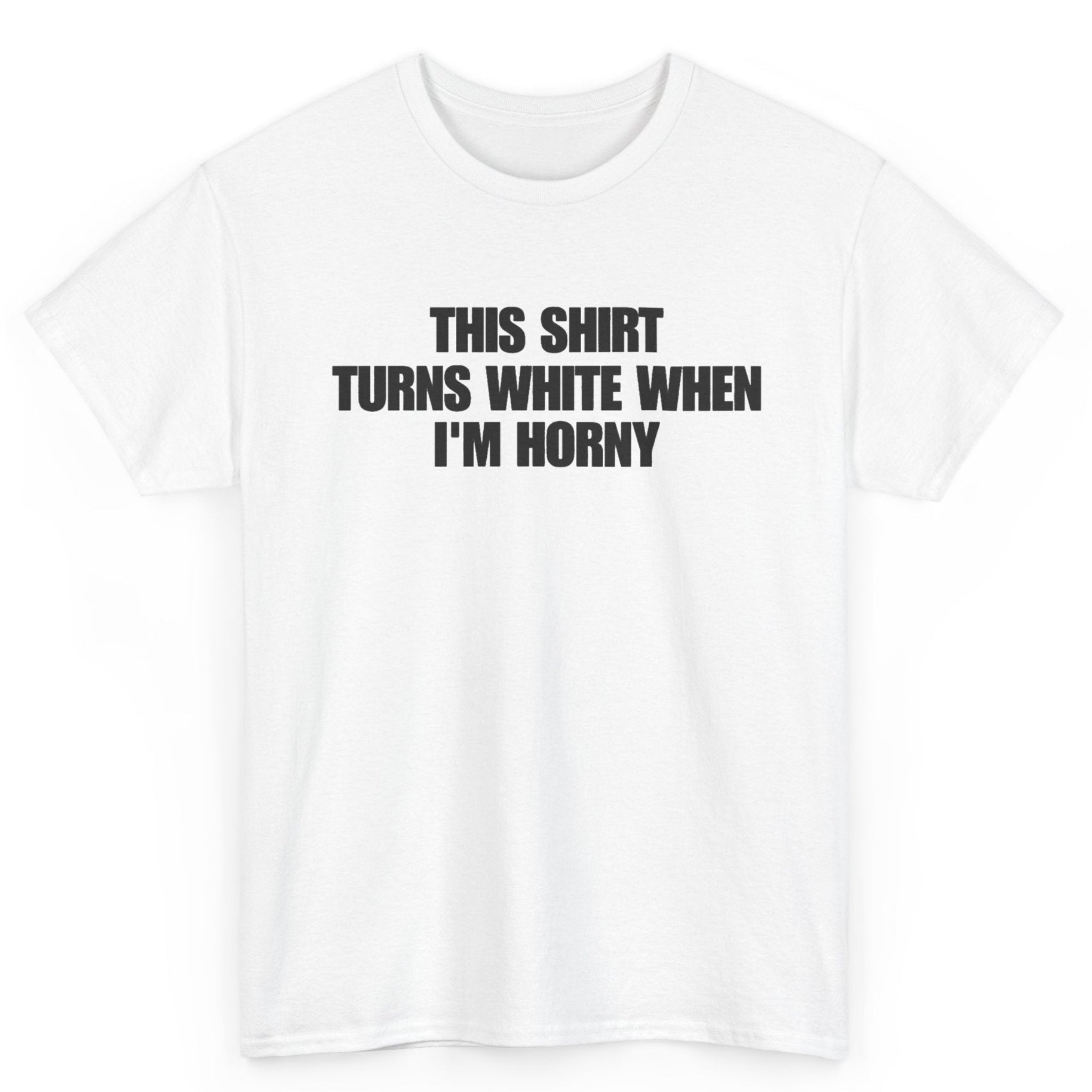 Turns White Tee