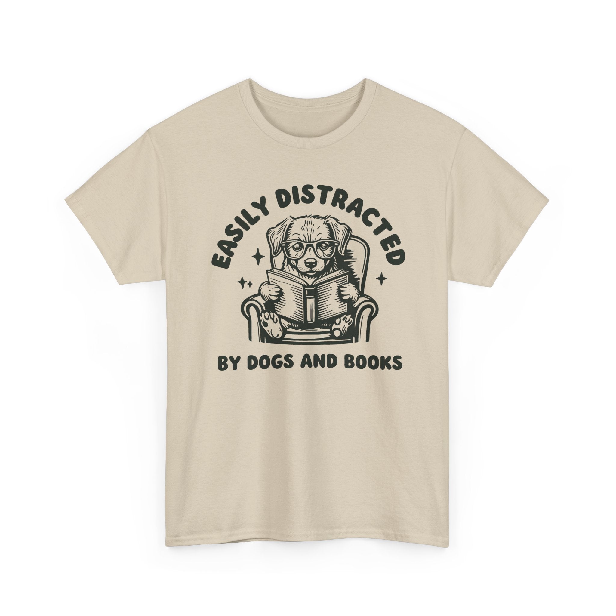Dogs And Books Tee