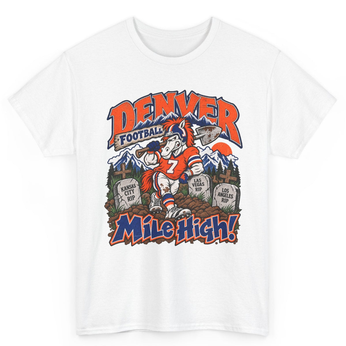 Denver Football Tee