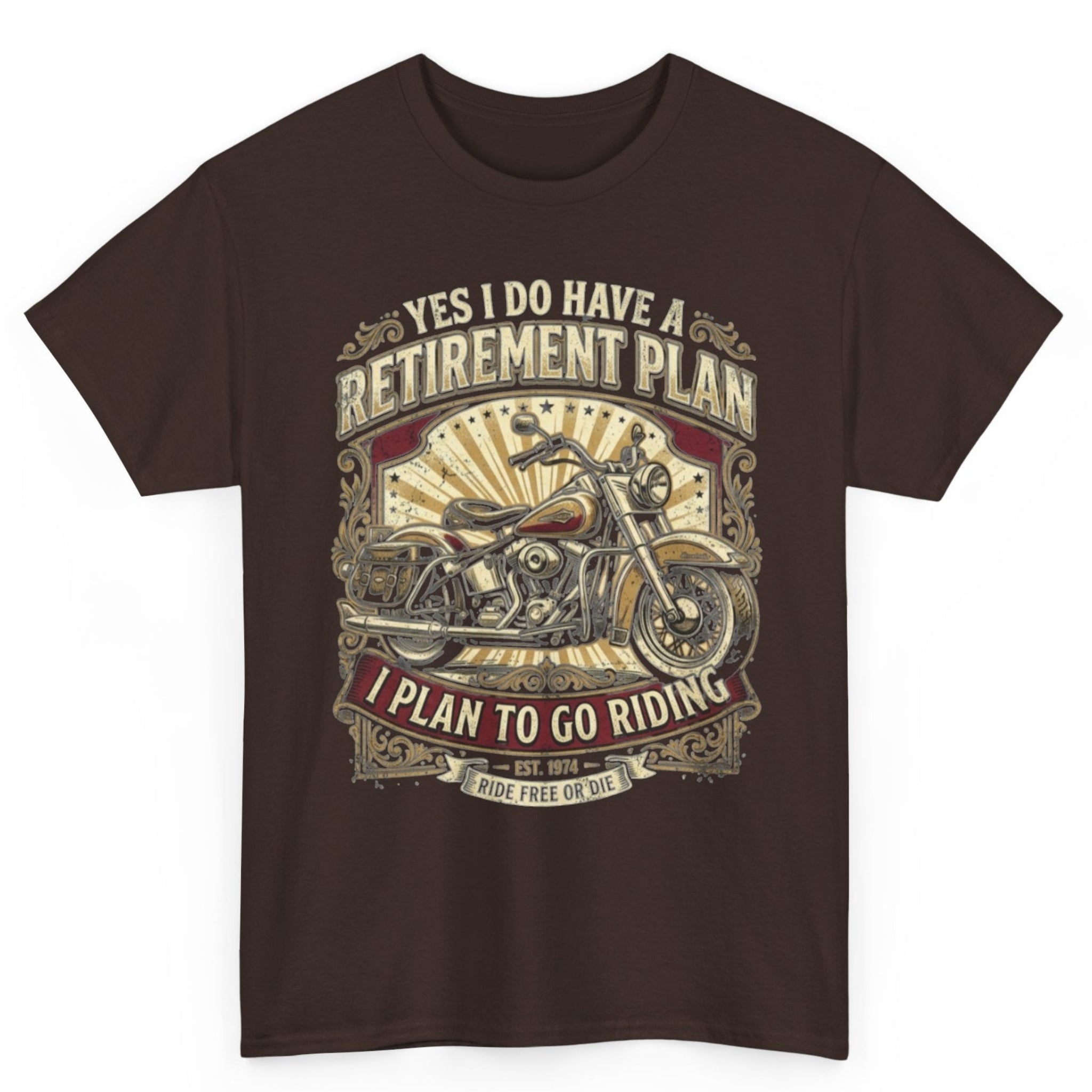 Biker Retirement Plan Tee