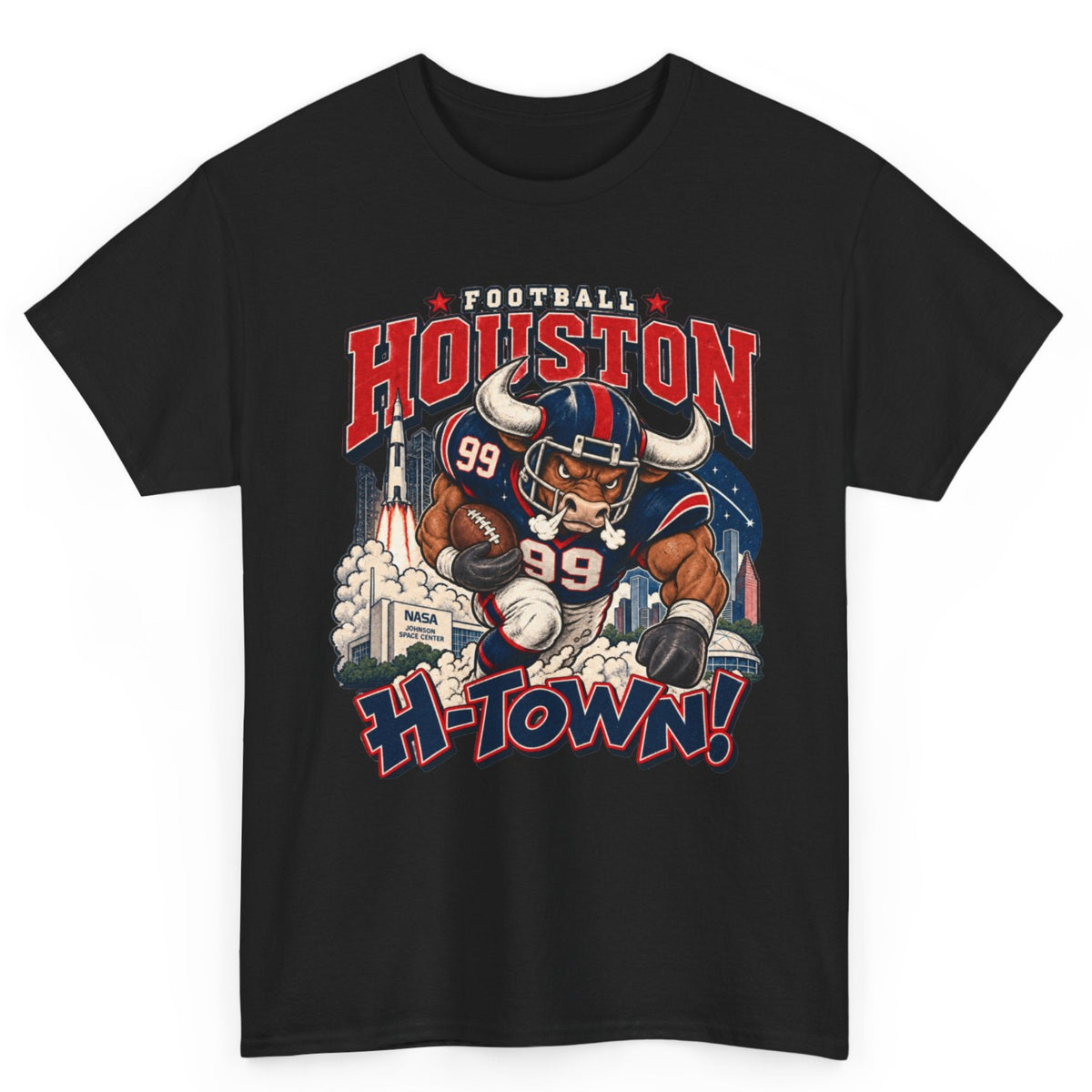 Houston Football Tee