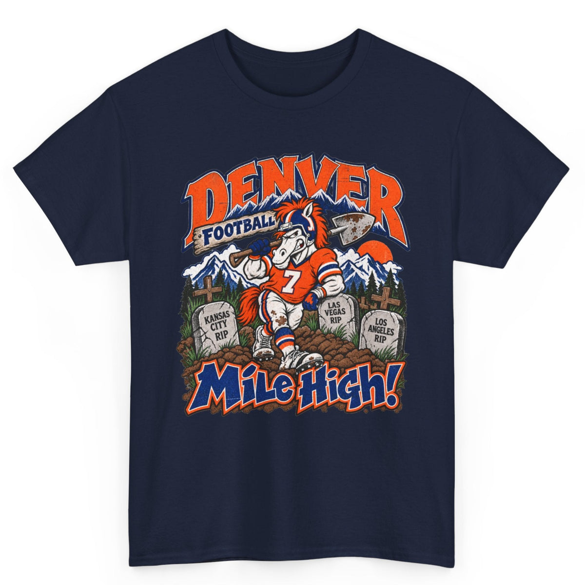 Denver Football Tee