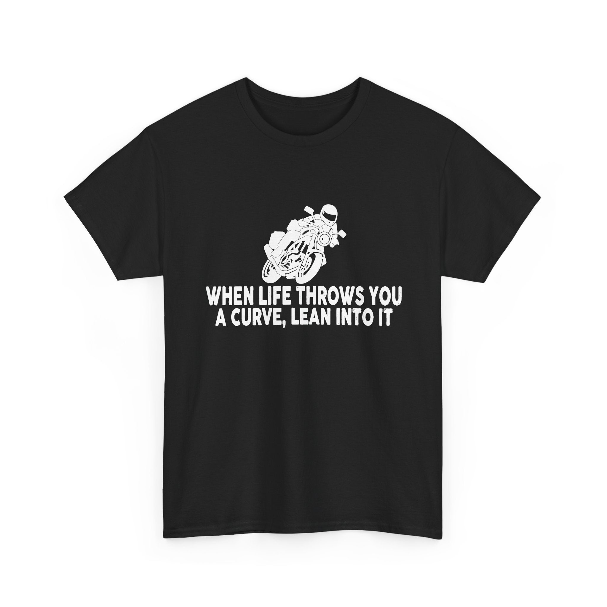 Lean Into It Motorcycle Tee