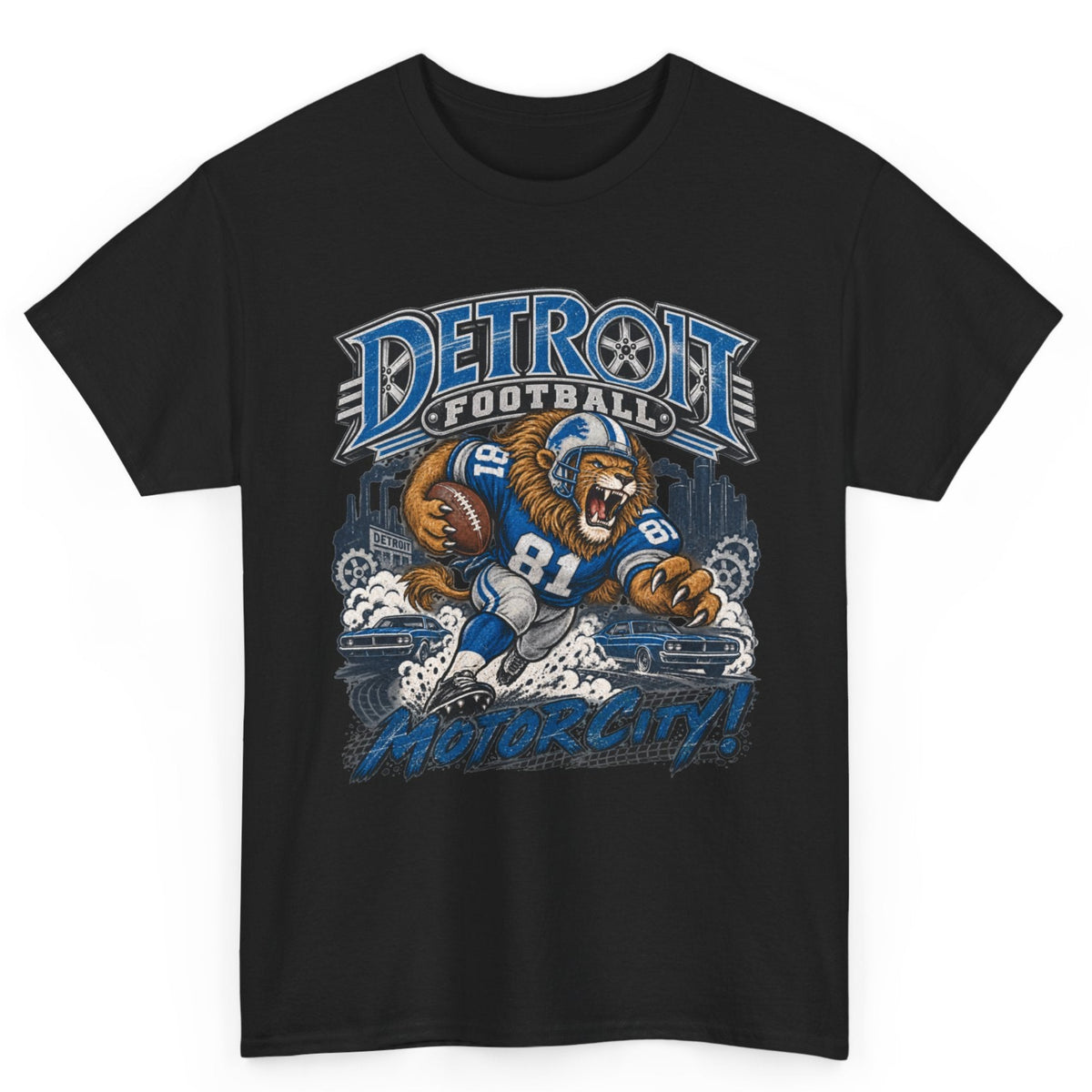 Detroit Football Tee