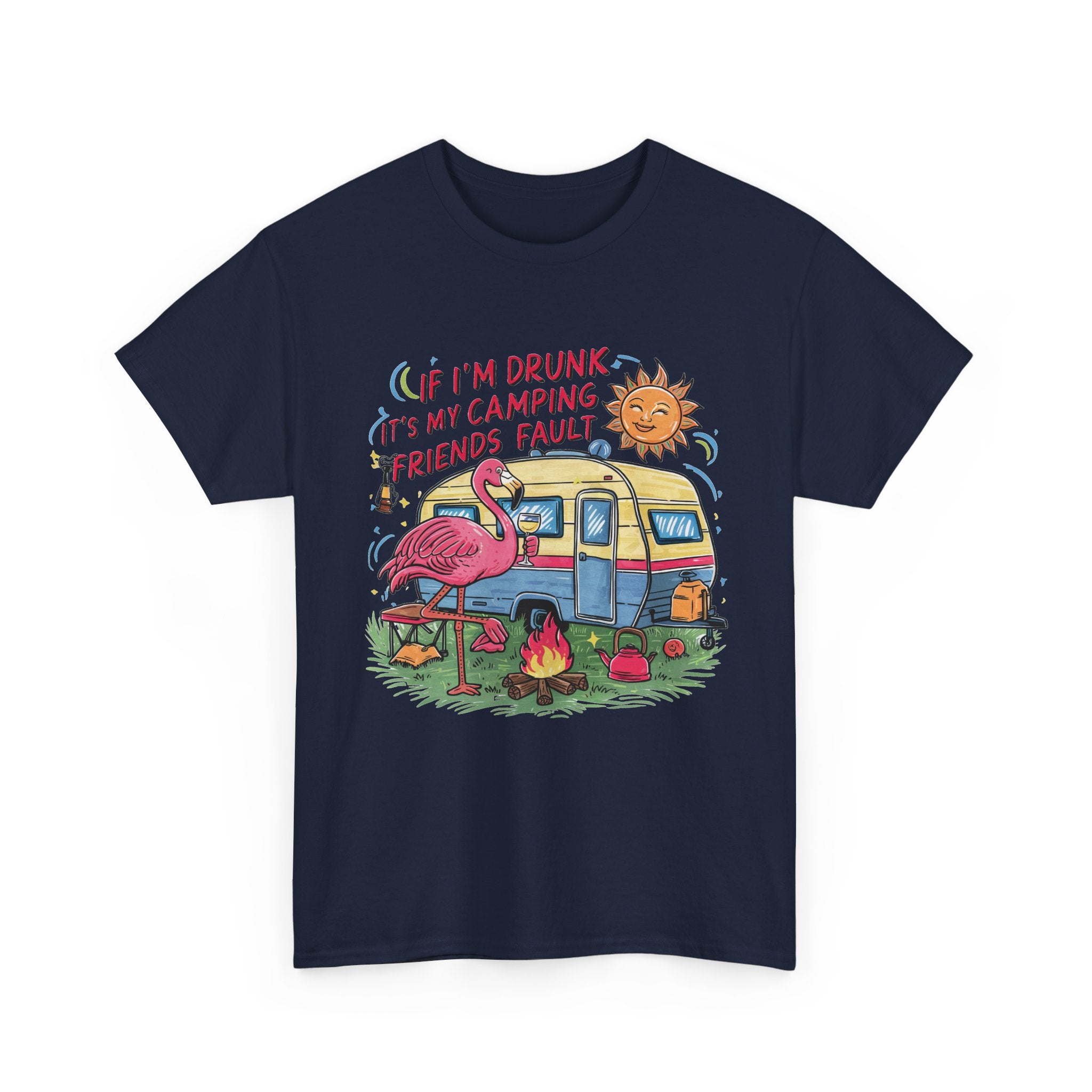 Blame My Camping Friends Tee