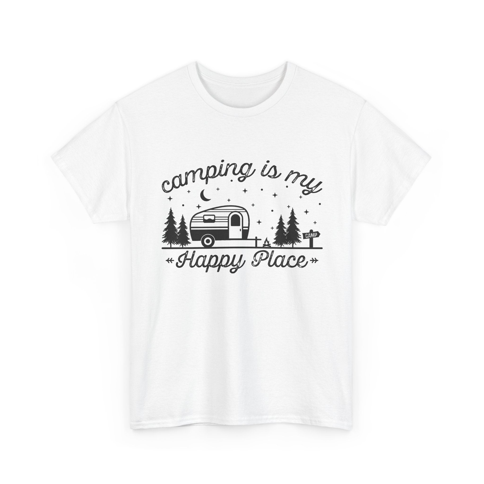 Camping Is My Happy Place Tee
