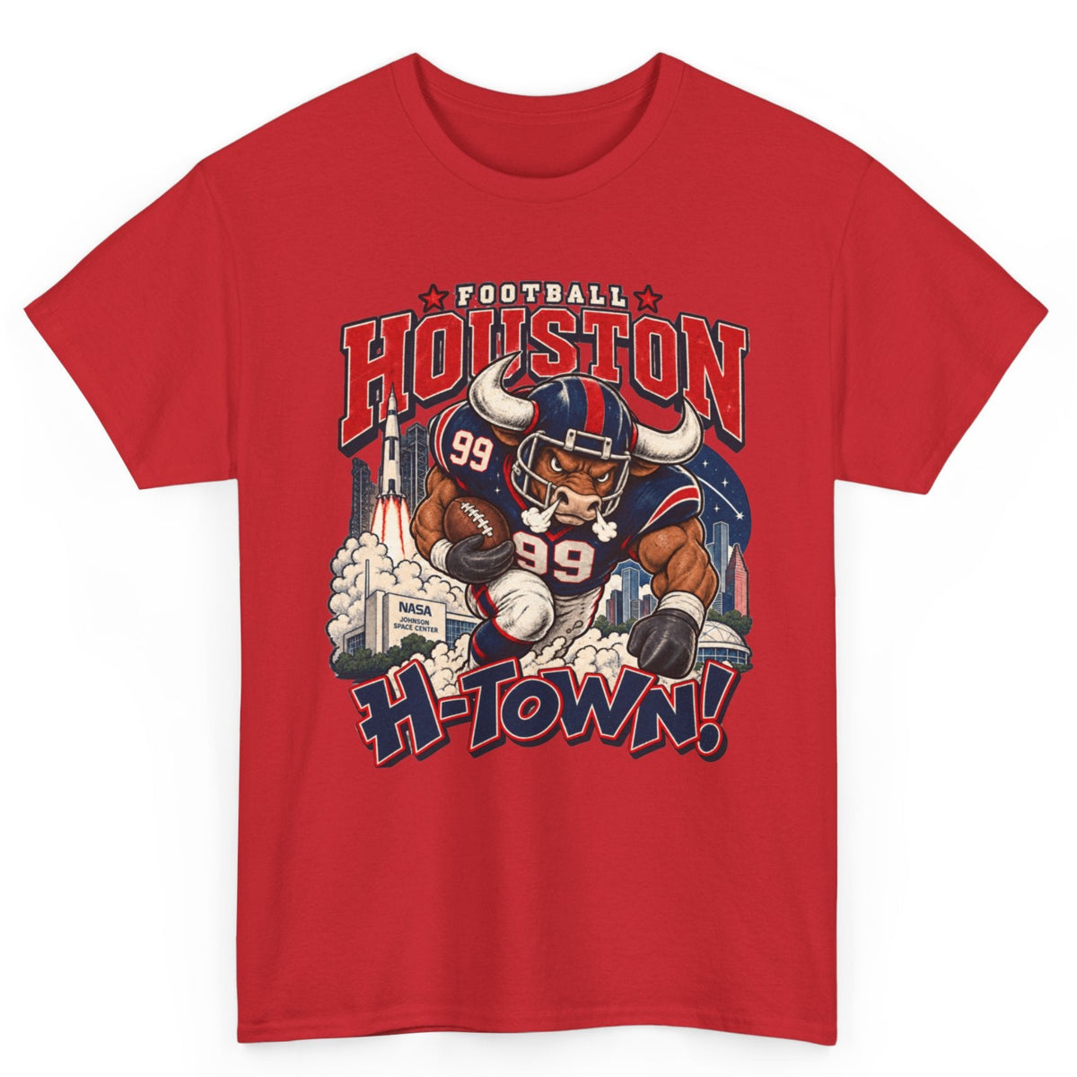 Houston Football Tee