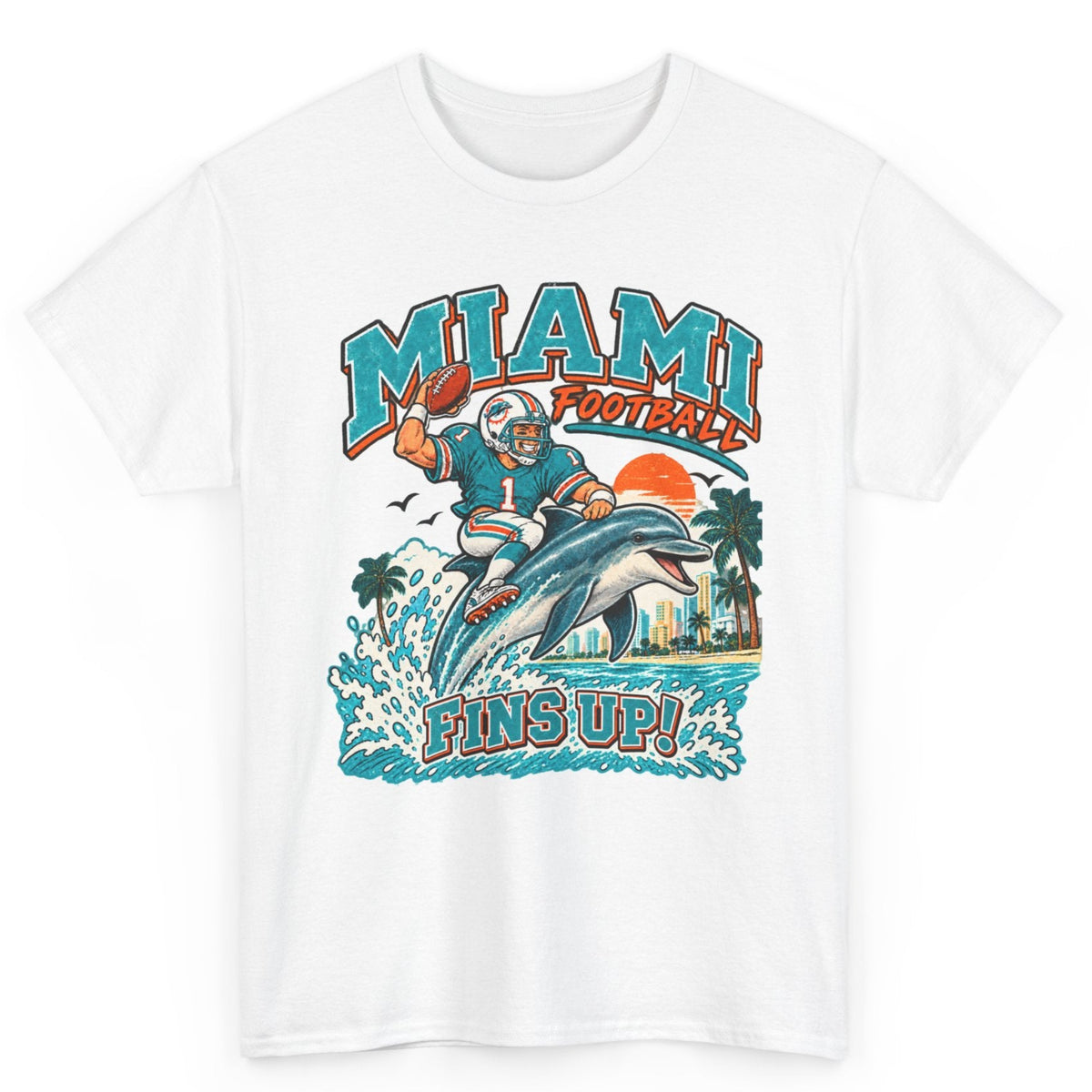 Miami Football Tee