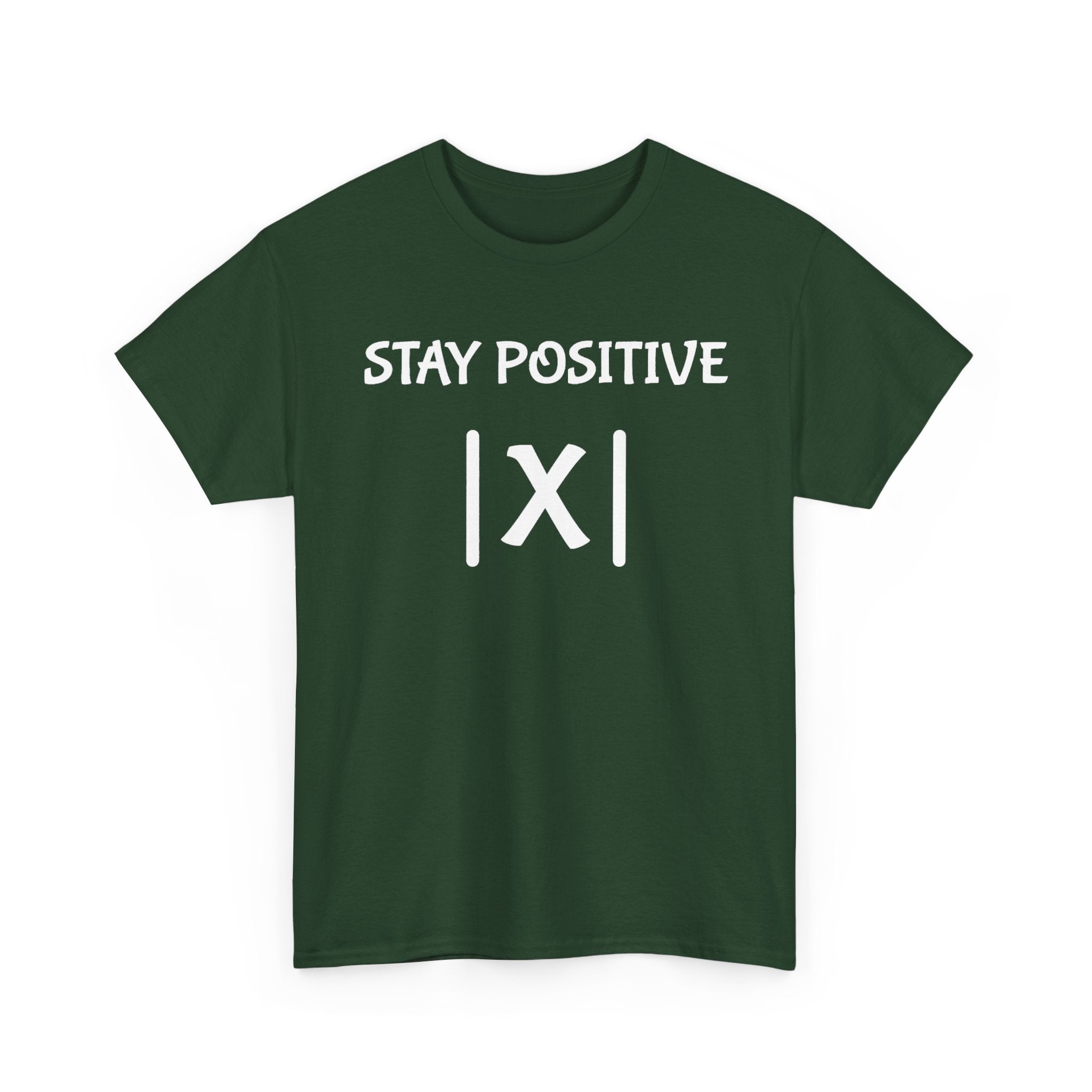 Stay Positive Math Teacher Tee