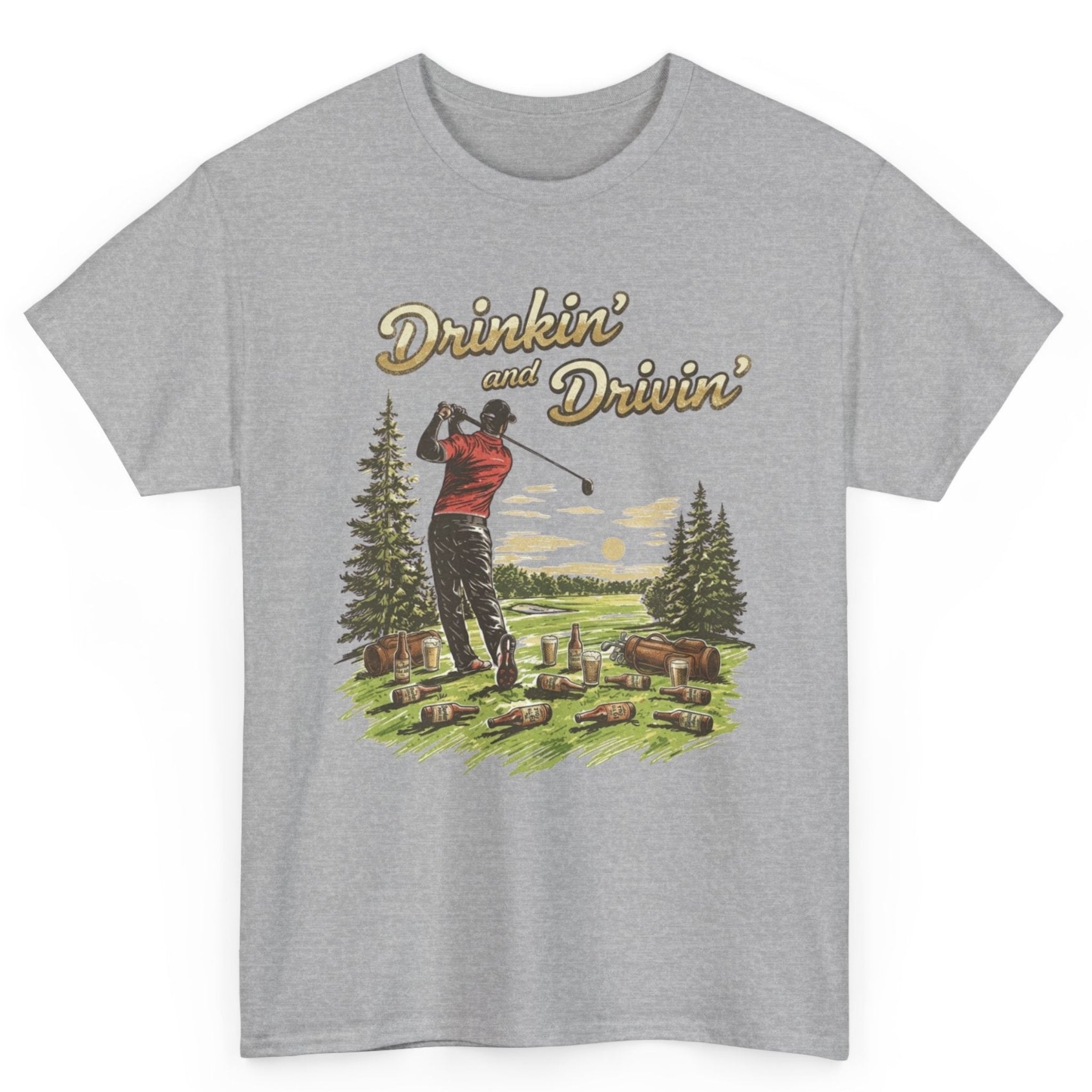 Drinkin and Drivin Golf Tee