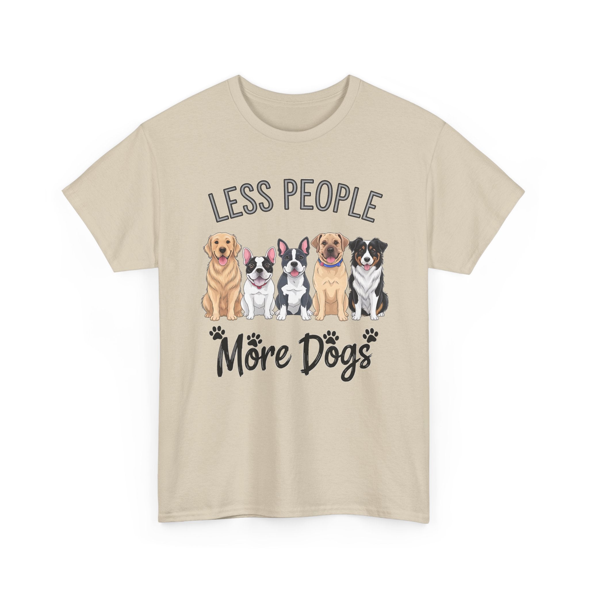 Less People More Dogs Tee