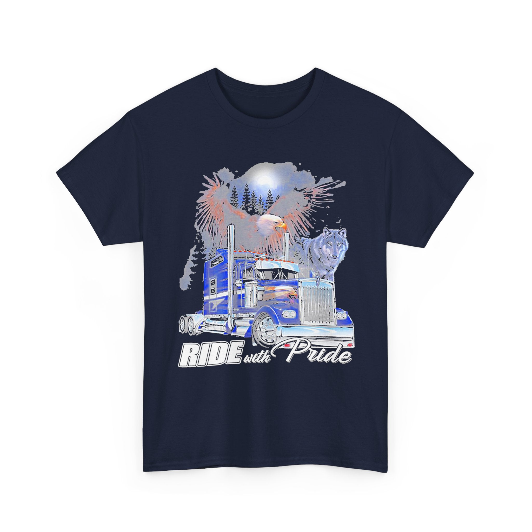 Ride With Pride Trucker Tee