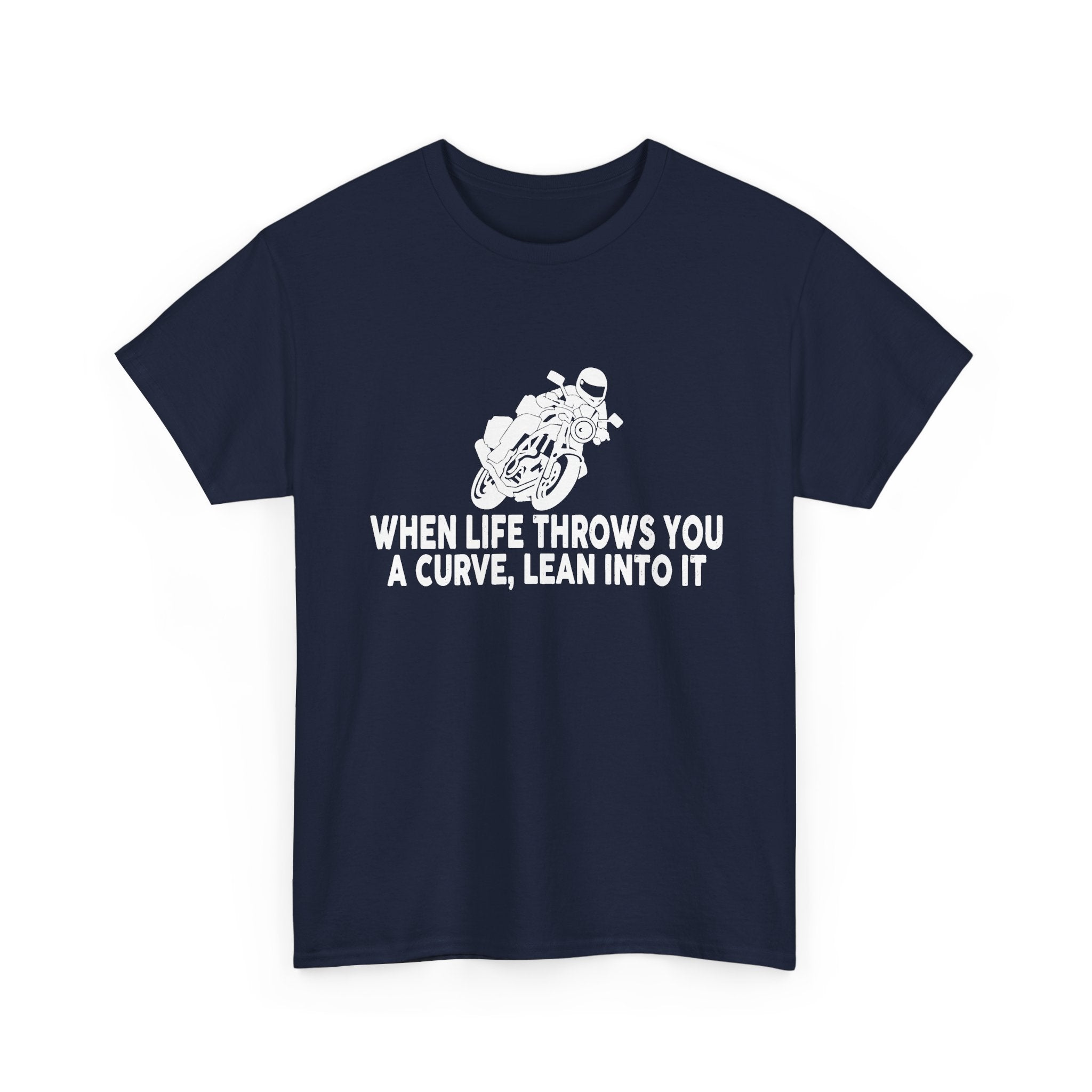 Lean Into It Motorcycle Tee