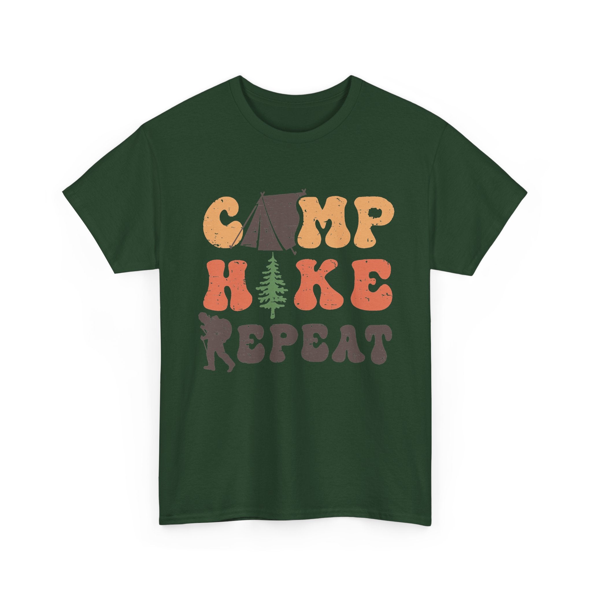 Camp Hike Repeat Tee