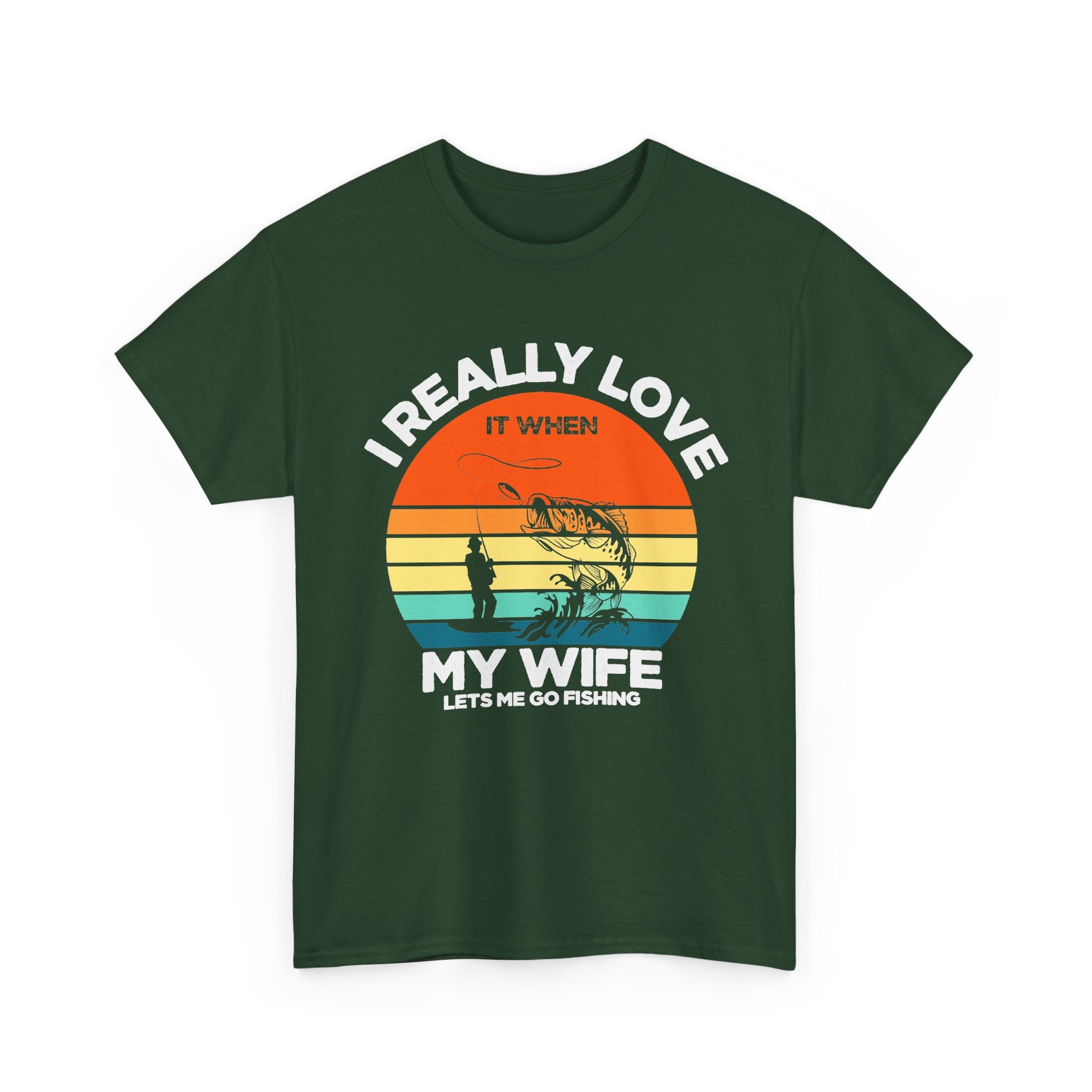 My Wife Lets Me Fish Tee