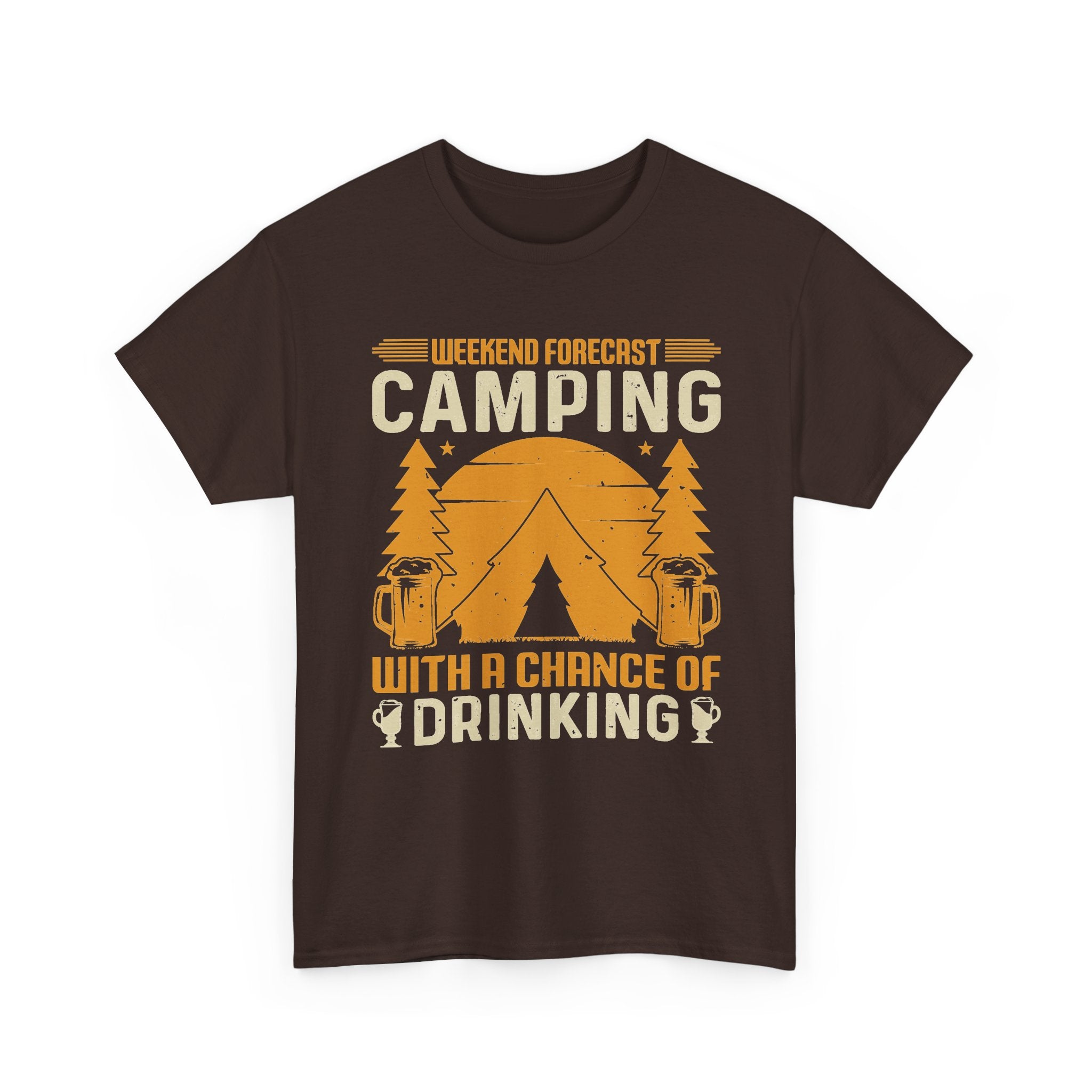 Weekend Forecast Camping Tee