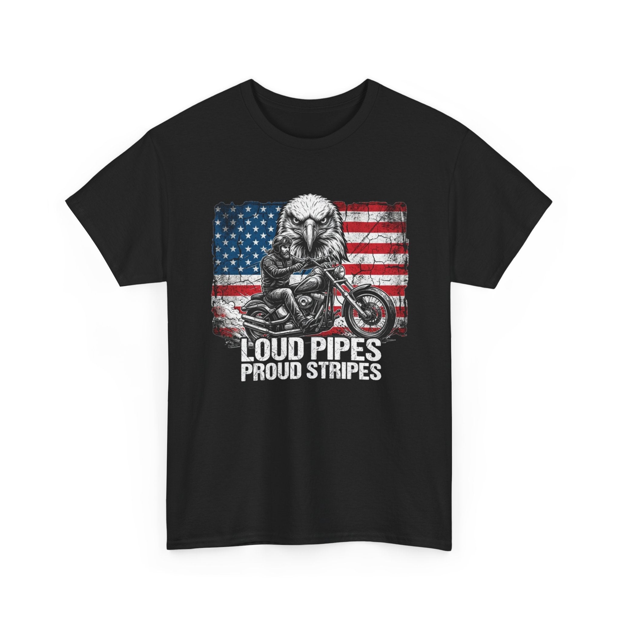 Loud Pipes Proud Stripes Tee