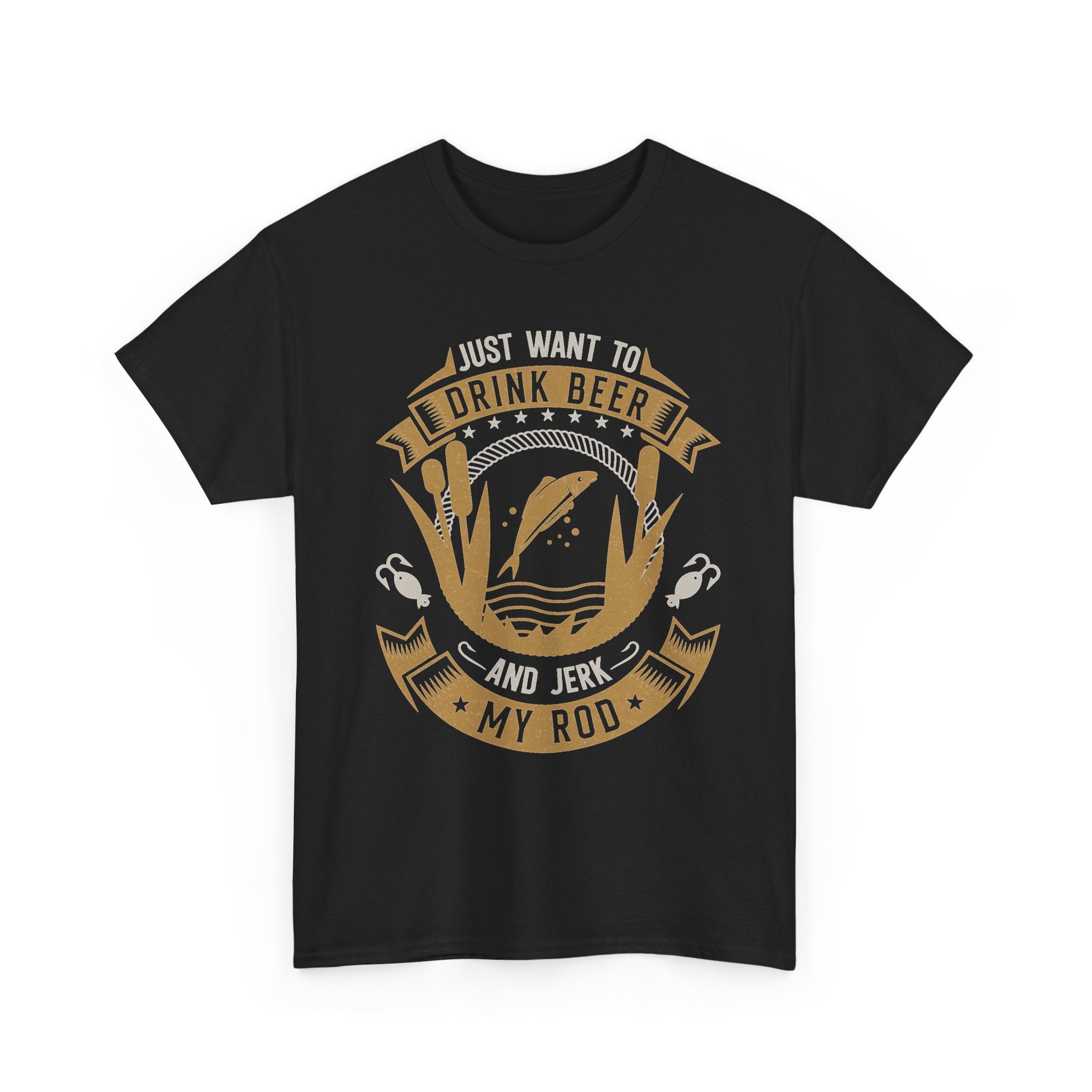 Drink Beer & Jerk My Rod Tee