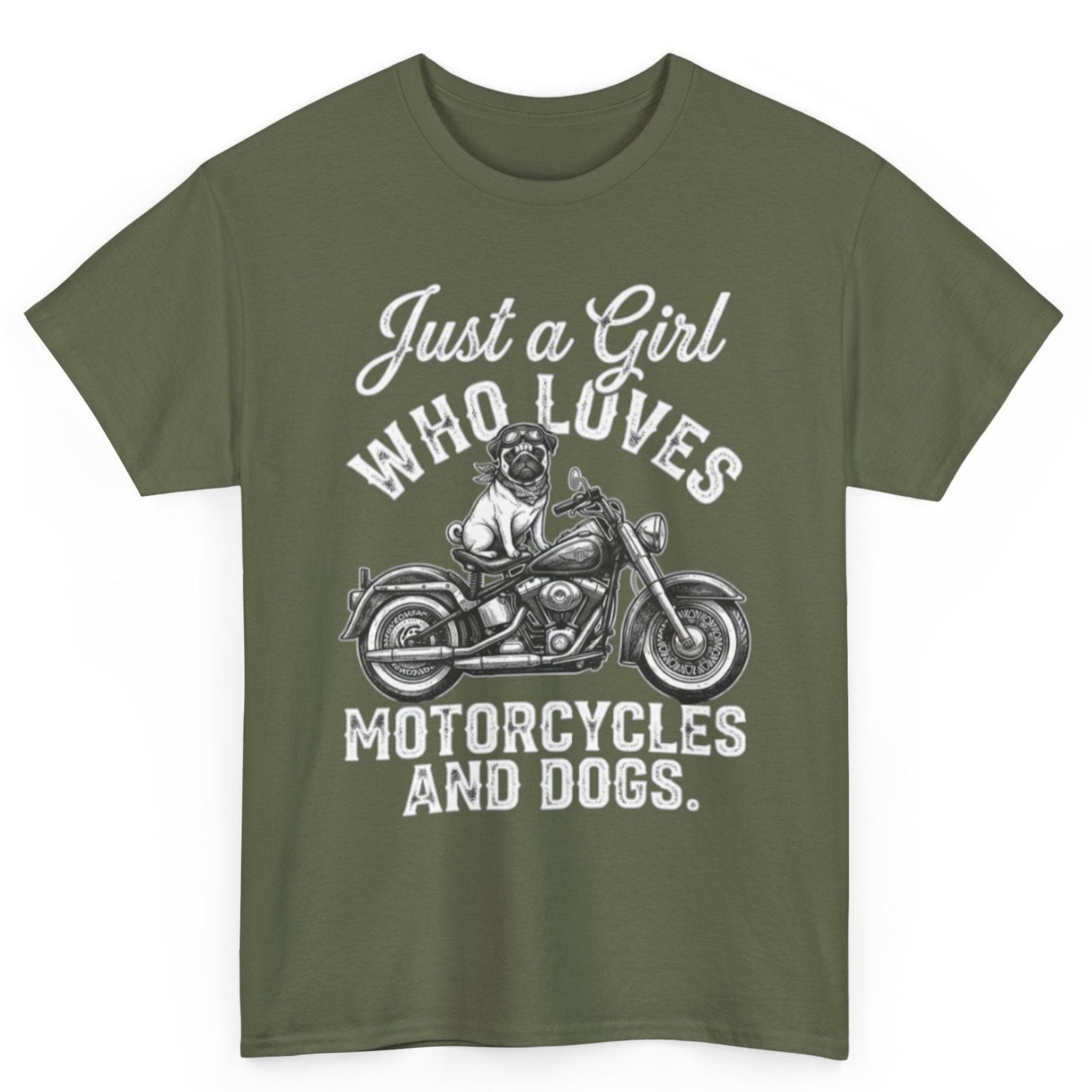 Motorcycles & Dogs Tee
