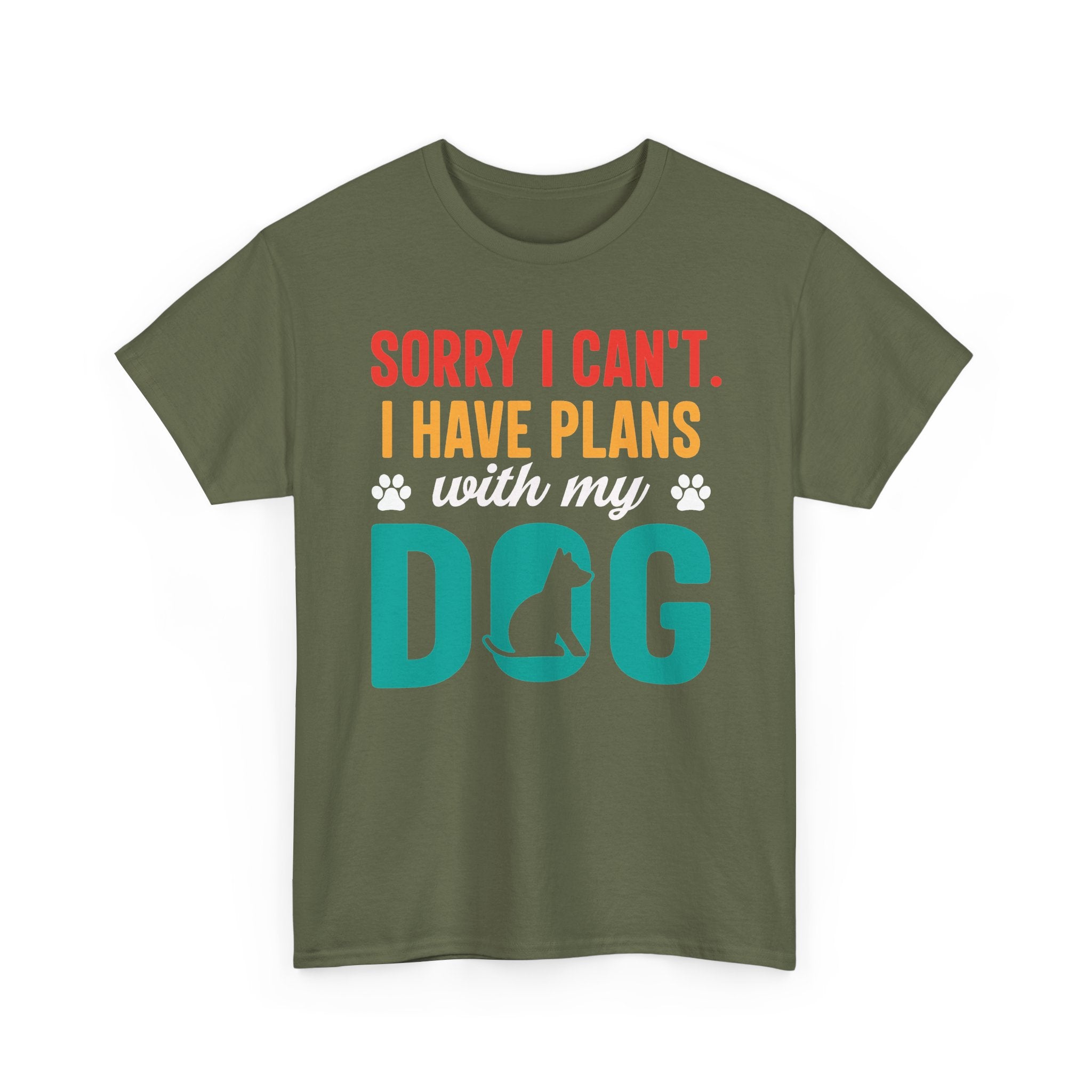 Plans With My Dog Tee