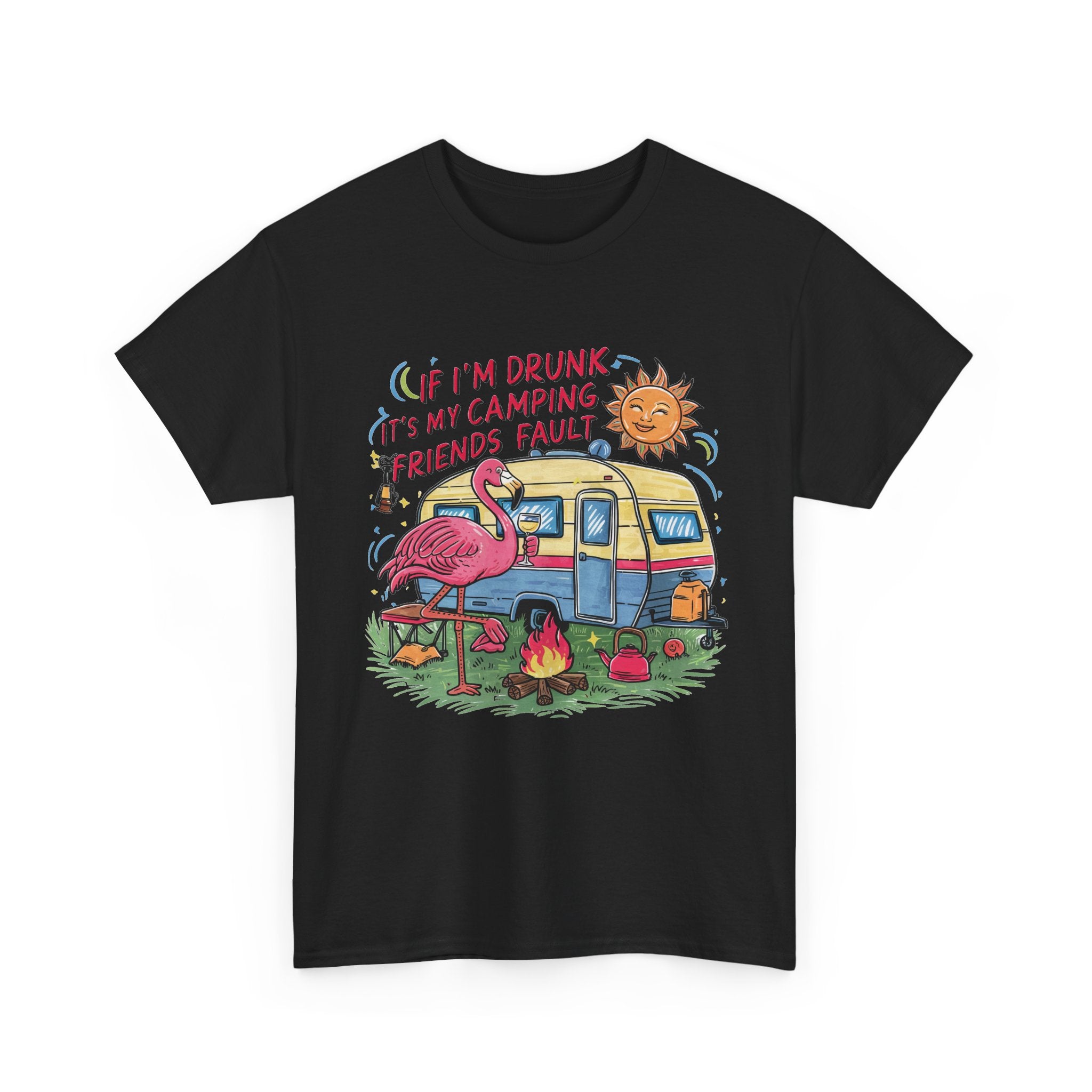 Blame My Camping Friends Tee