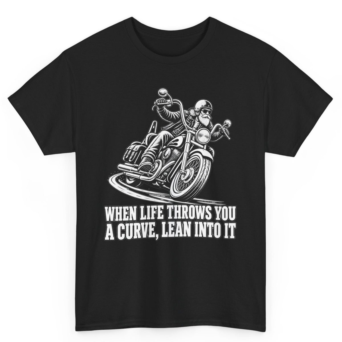 Lean Into It Biker Tee