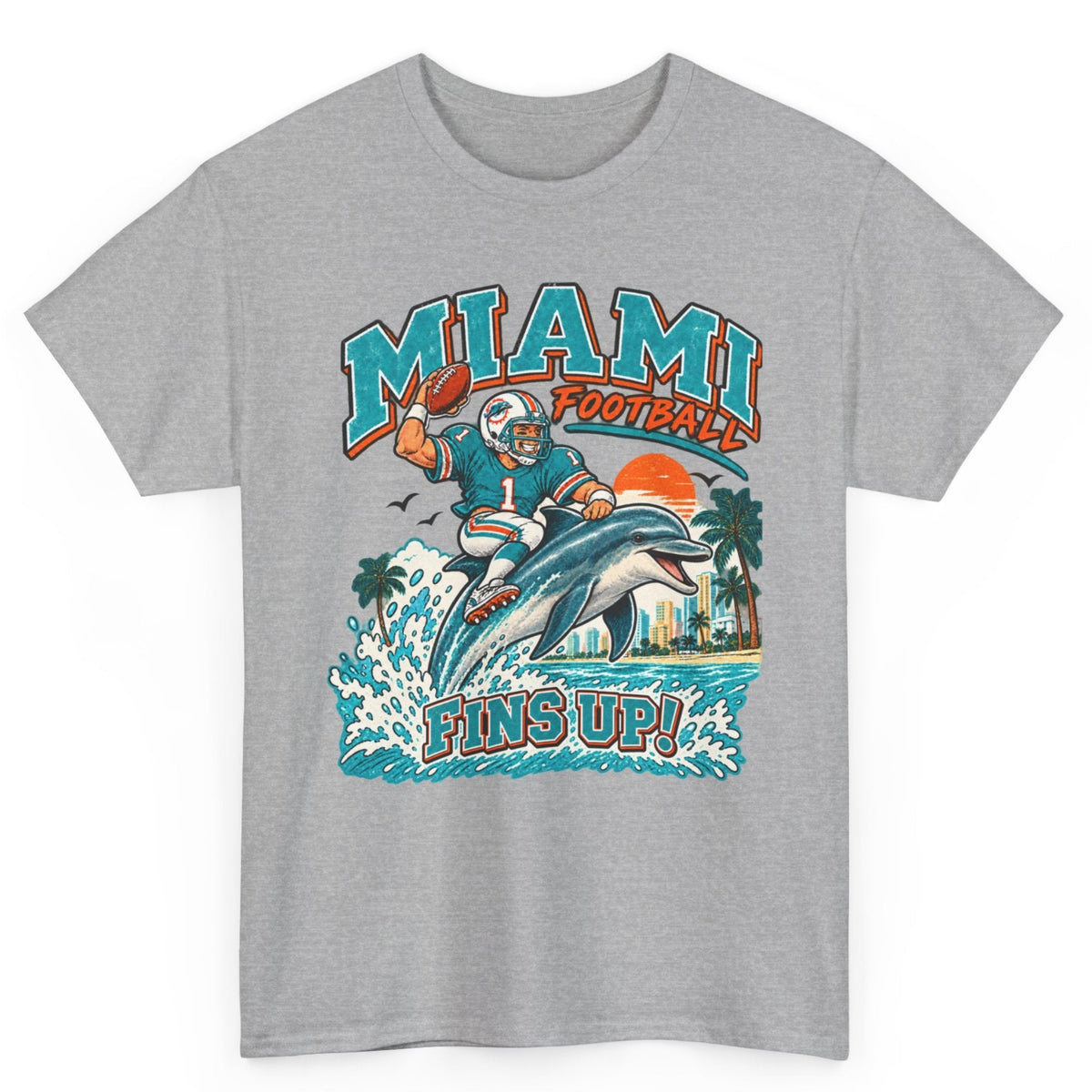 Miami Football Tee