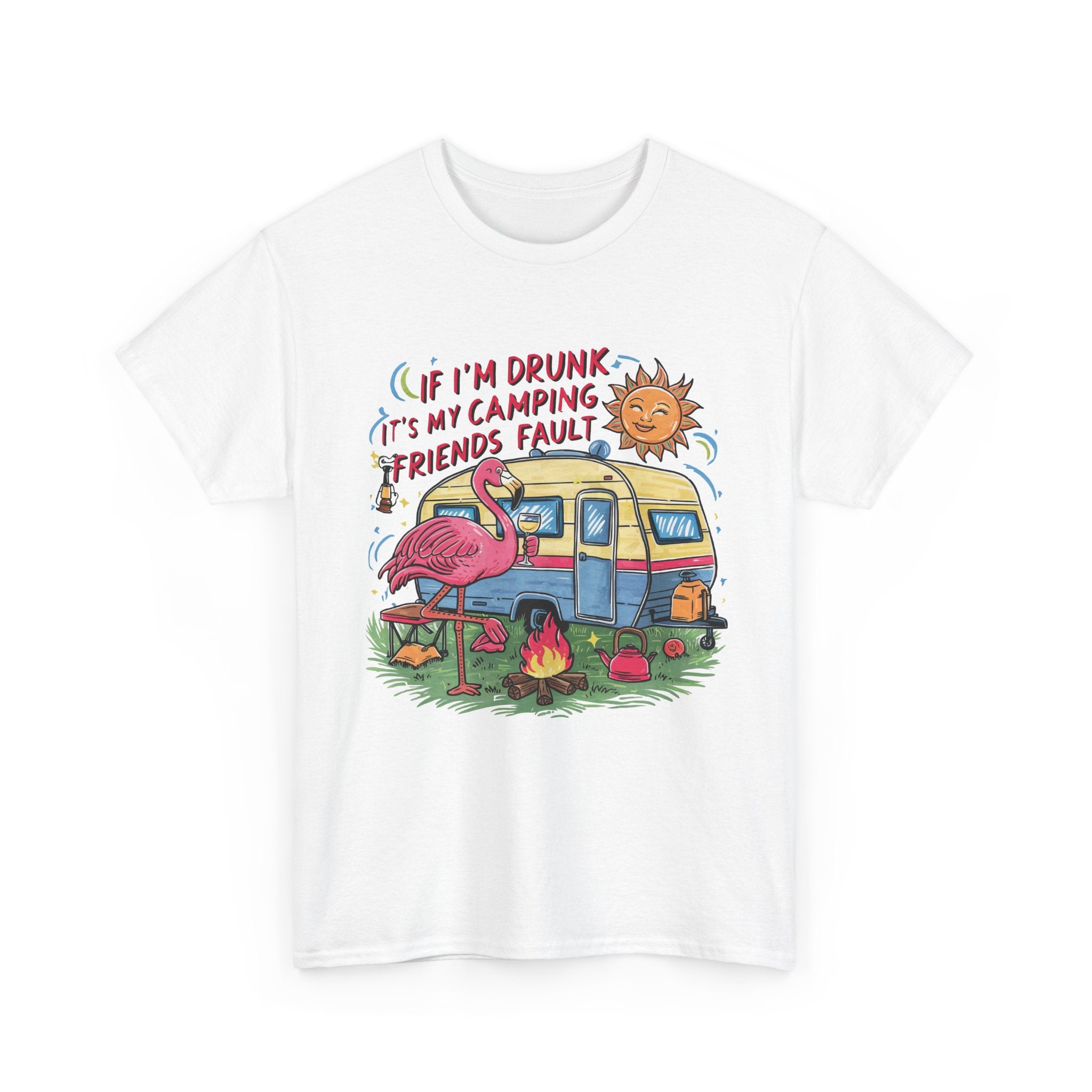 Blame My Camping Friends Tee