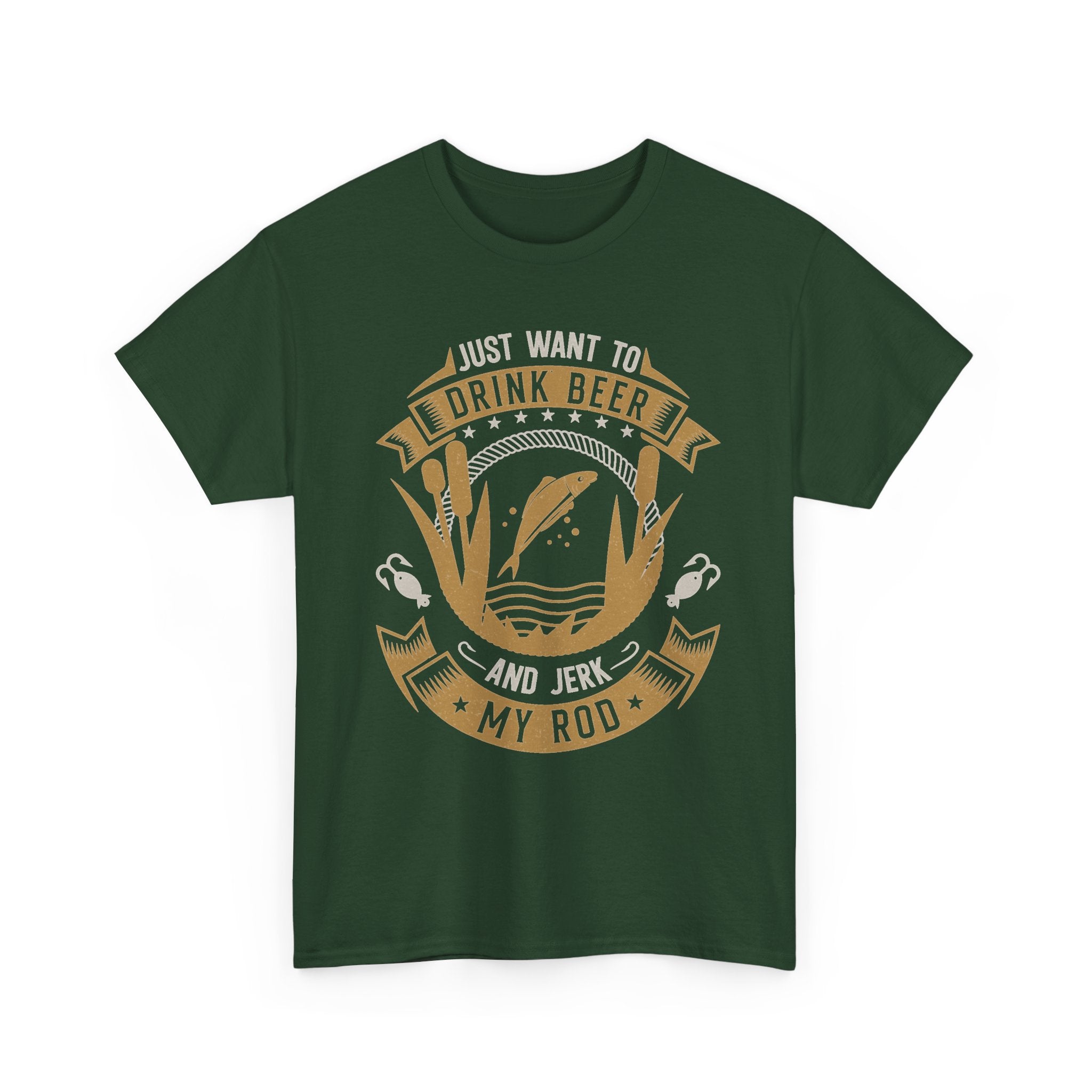 Drink Beer & Jerk My Rod Tee